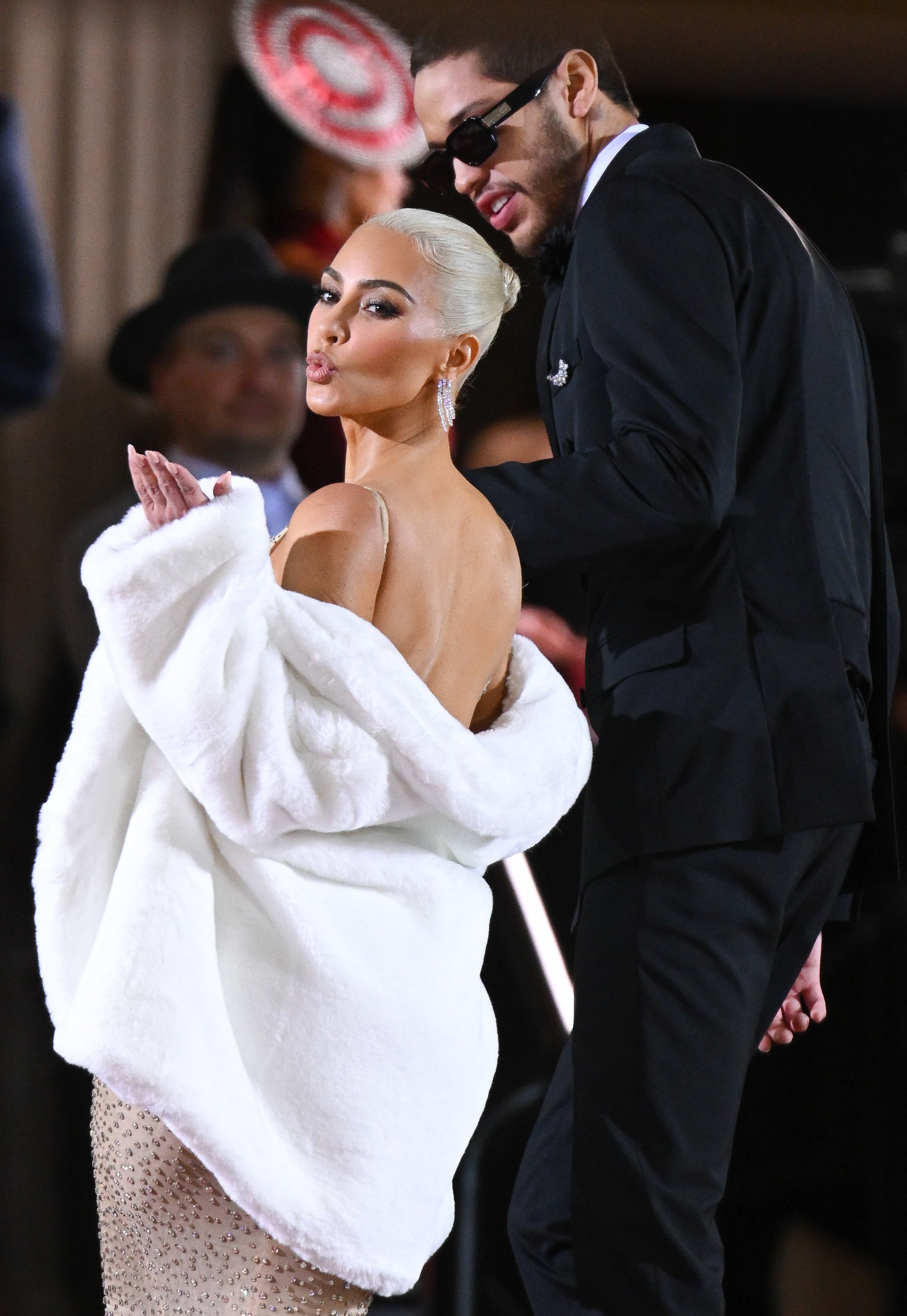 Kim and Pete at the Met Gala