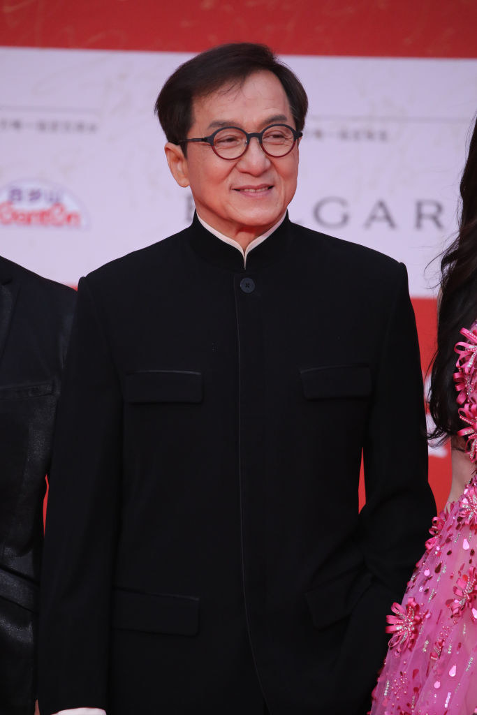 Closeup of Jackie Chan