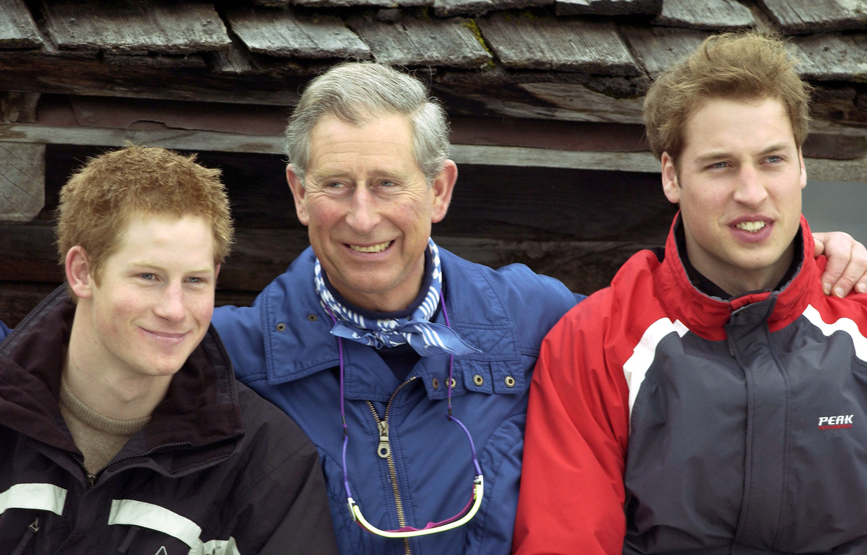 Prince Harry, King Charles III, and Prince William