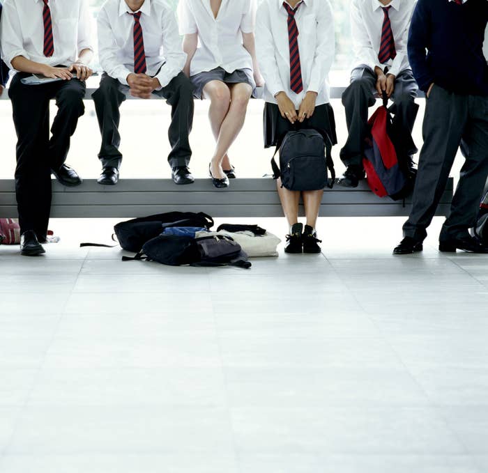 students feet