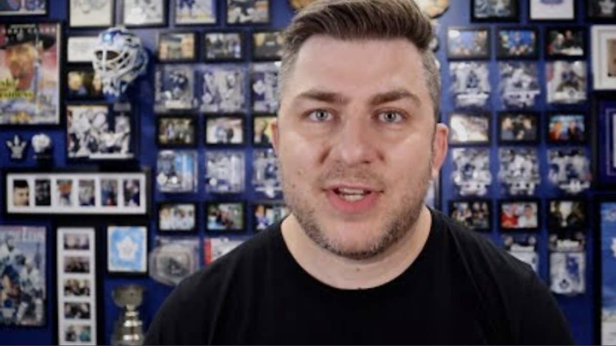 The famous hockey personality explained his decision to leave in a YouTube video.