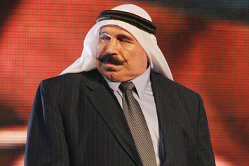 iron sheik pictured in suit