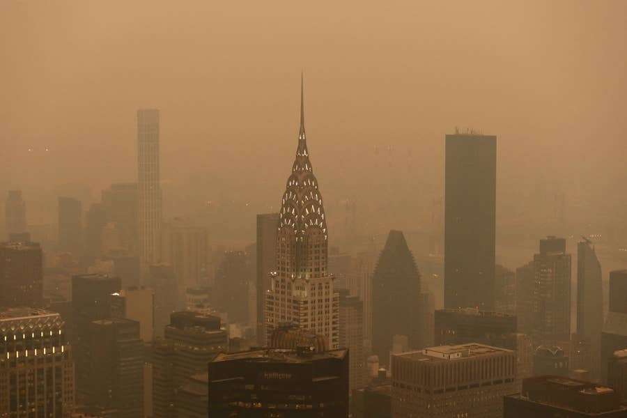 How Many Cigarettes Breathing In Wildfire Smoke Is