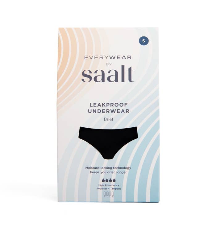 Saalt EveryWEAR Heavy Asorbency Brief Leak Proof Period Underwear product imagery