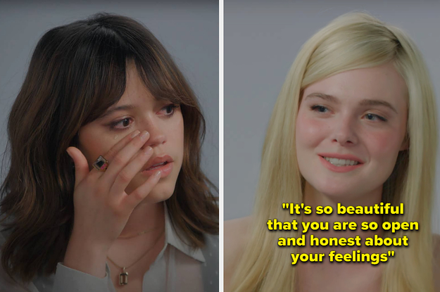 Jenna Ortega Started To Cry While Talking To Elle Fanning About Having People “Prey On” And “Twist” Her Vulnerability