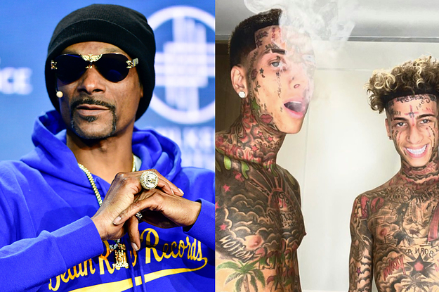 Татуировка мужская реализм на голени Snoop Dogg 2387