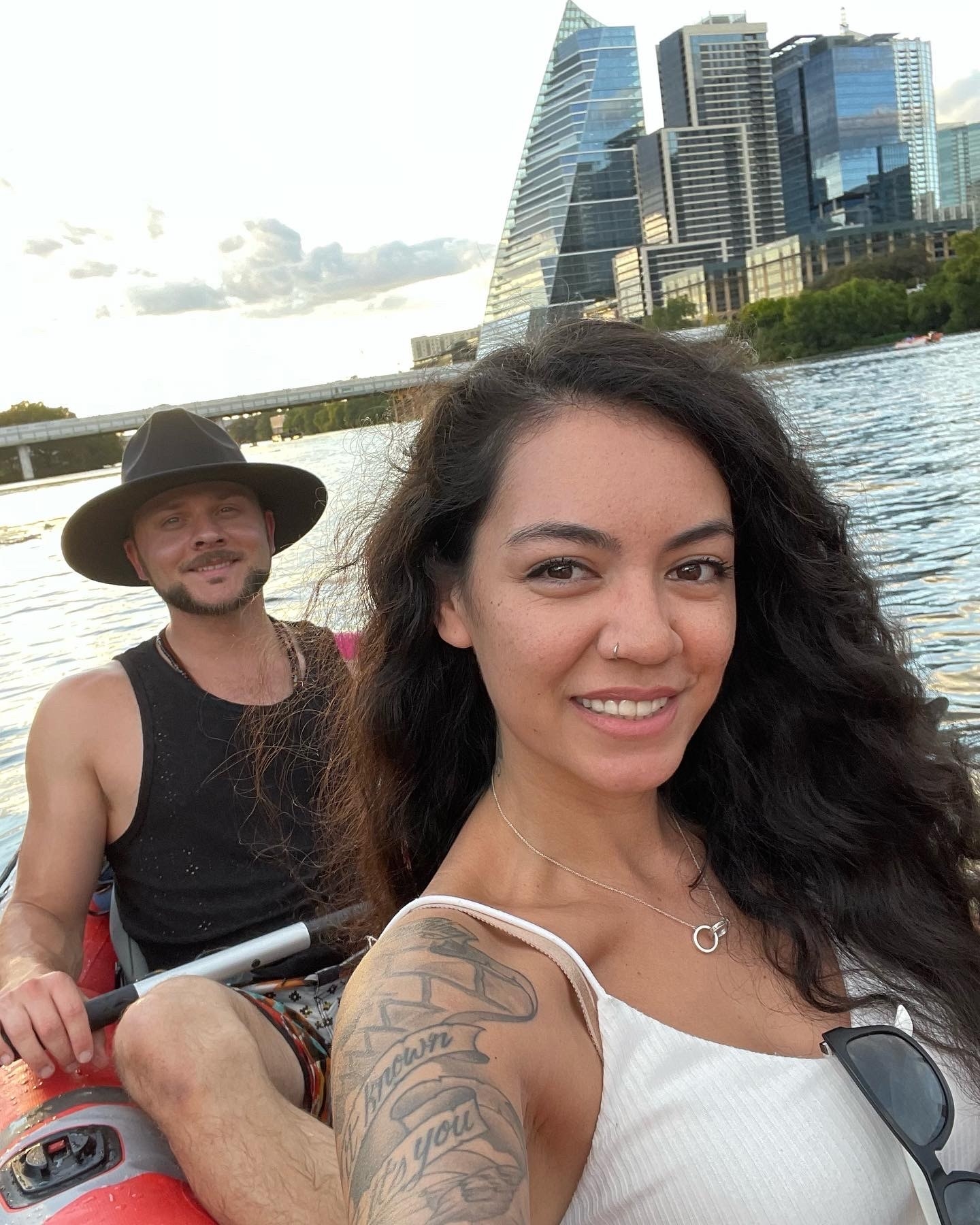 the two kayaking in austin