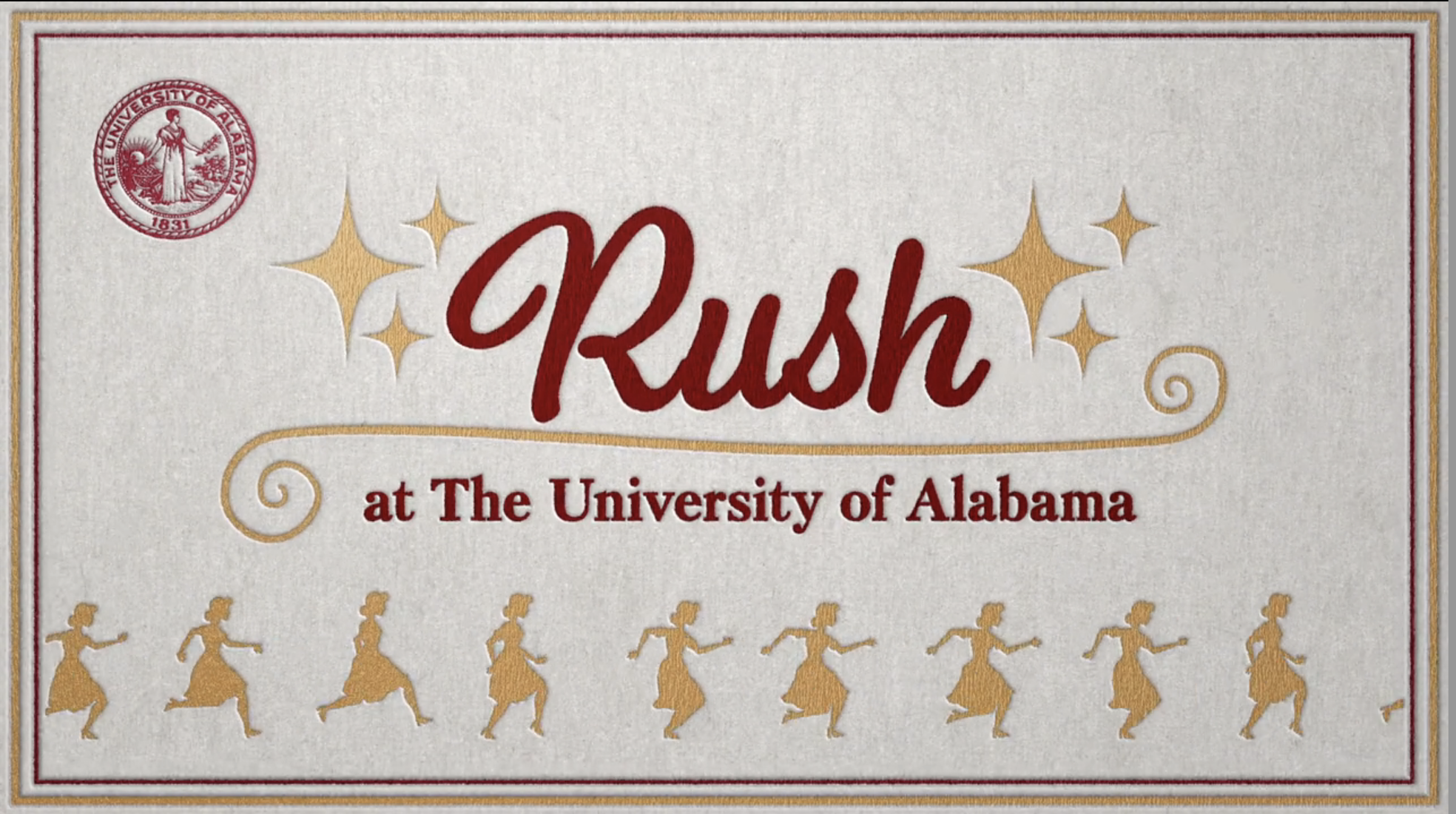 &quot;Rush at the The University of Alabama&quot;