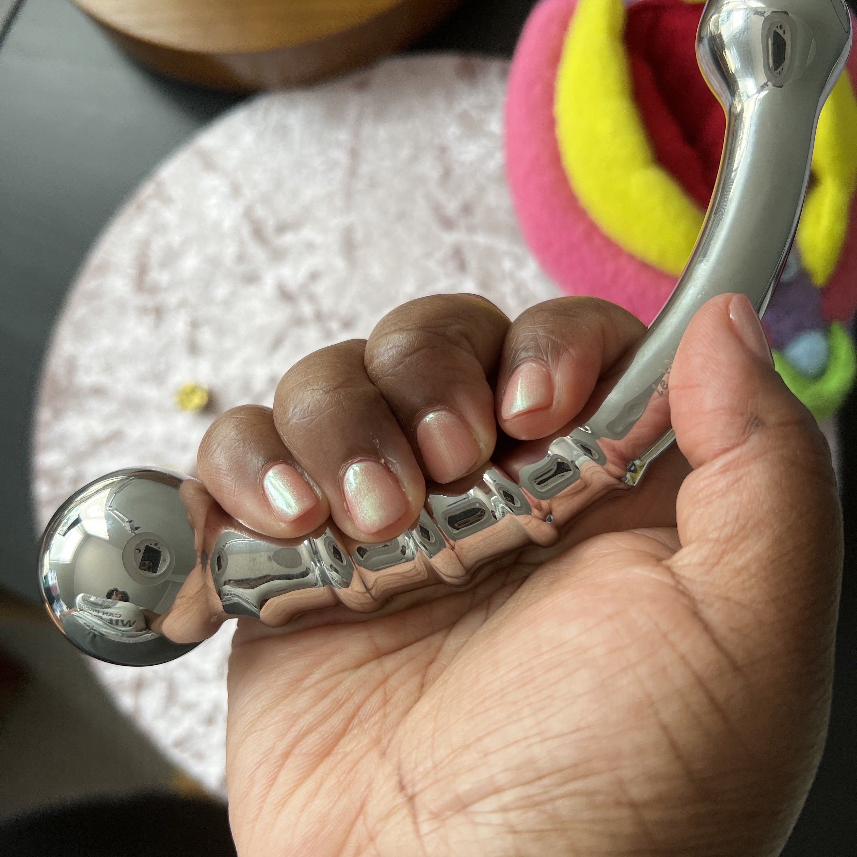 stainless steel sex toy njoy Fun Wand Stainless Steel Dildo