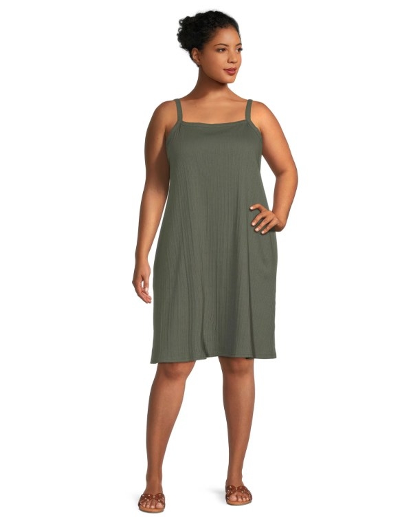 tank dress on model