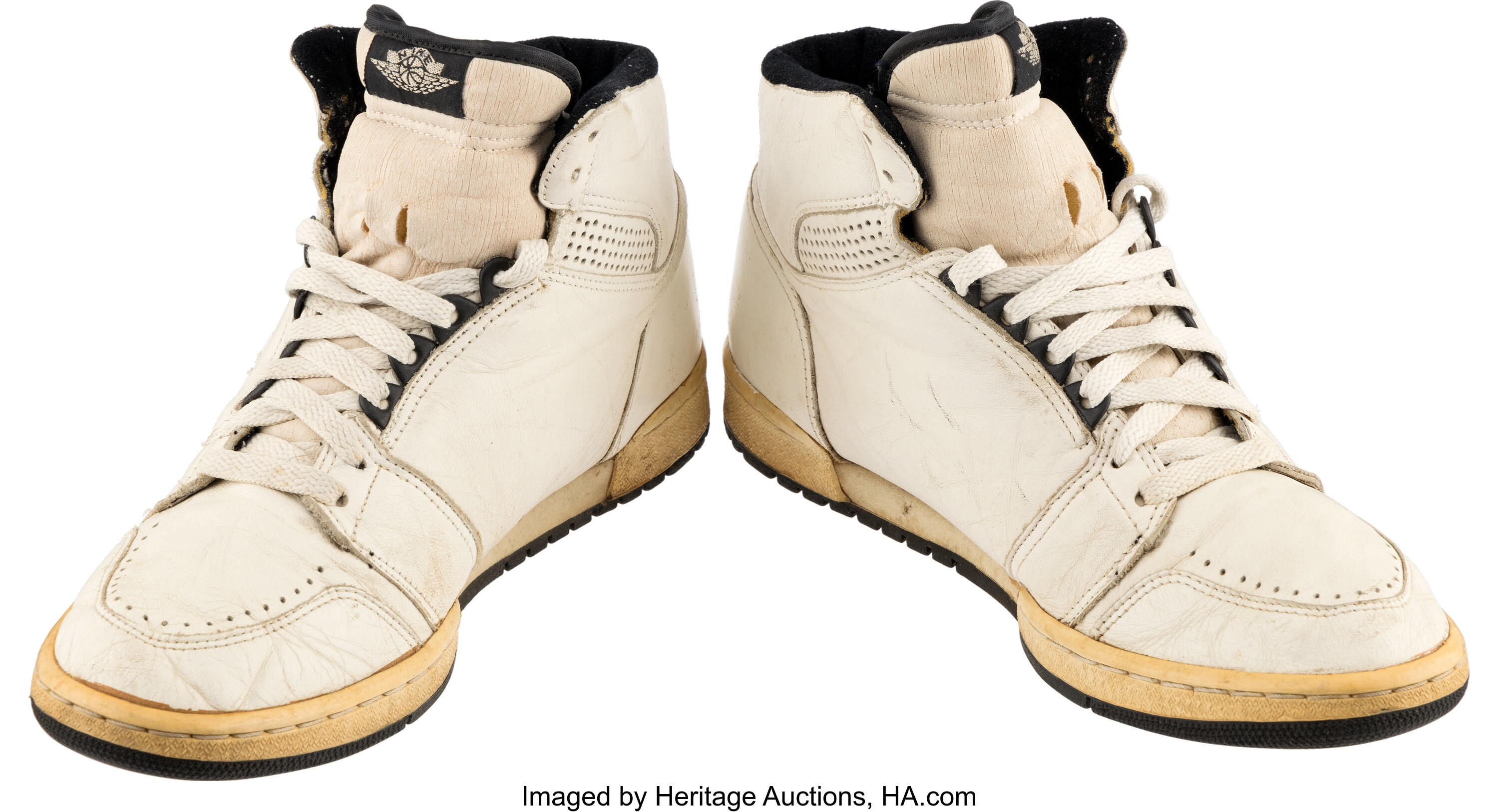 Air Jordan 2 II 1987 Unreleased Prototype White Black Medial