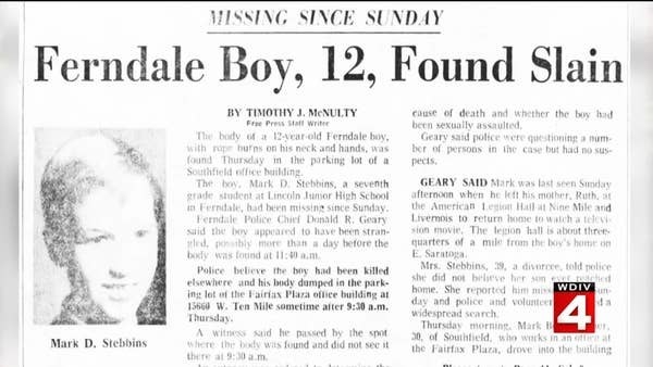 newspaper with the news about the boy