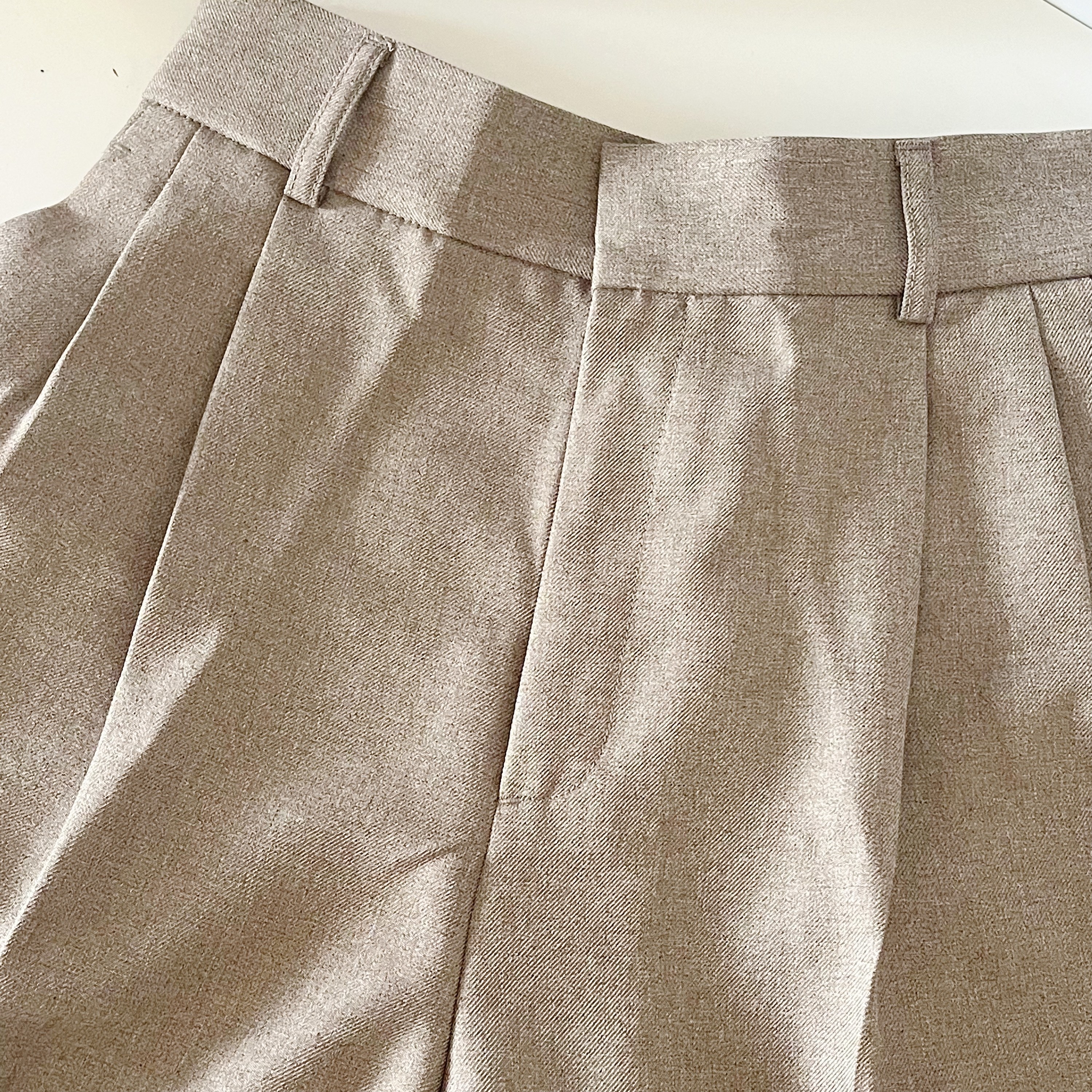 GLOBAL WORK(グローバルワーク)のおすすめのハーフパンツ「高山直子さんコラボ/リネンライクハーフパンツ/EiiS」