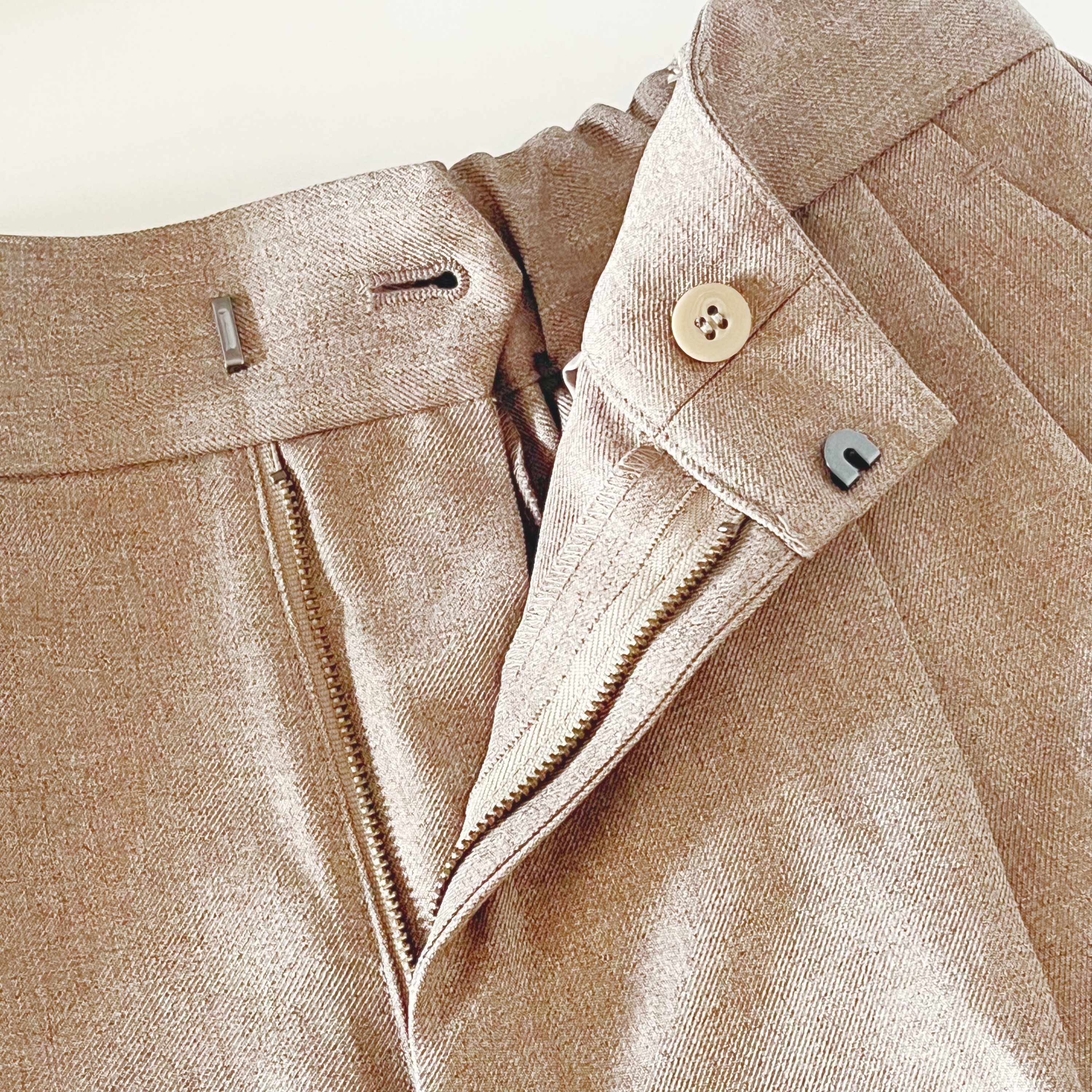 GLOBAL WORK(グローバルワーク)のおすすめのハーフパンツ「高山直子さんコラボ/リネンライクハーフパンツ/EiiS」