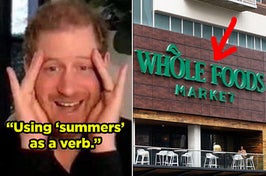 Prince Harry, and Whole Foods