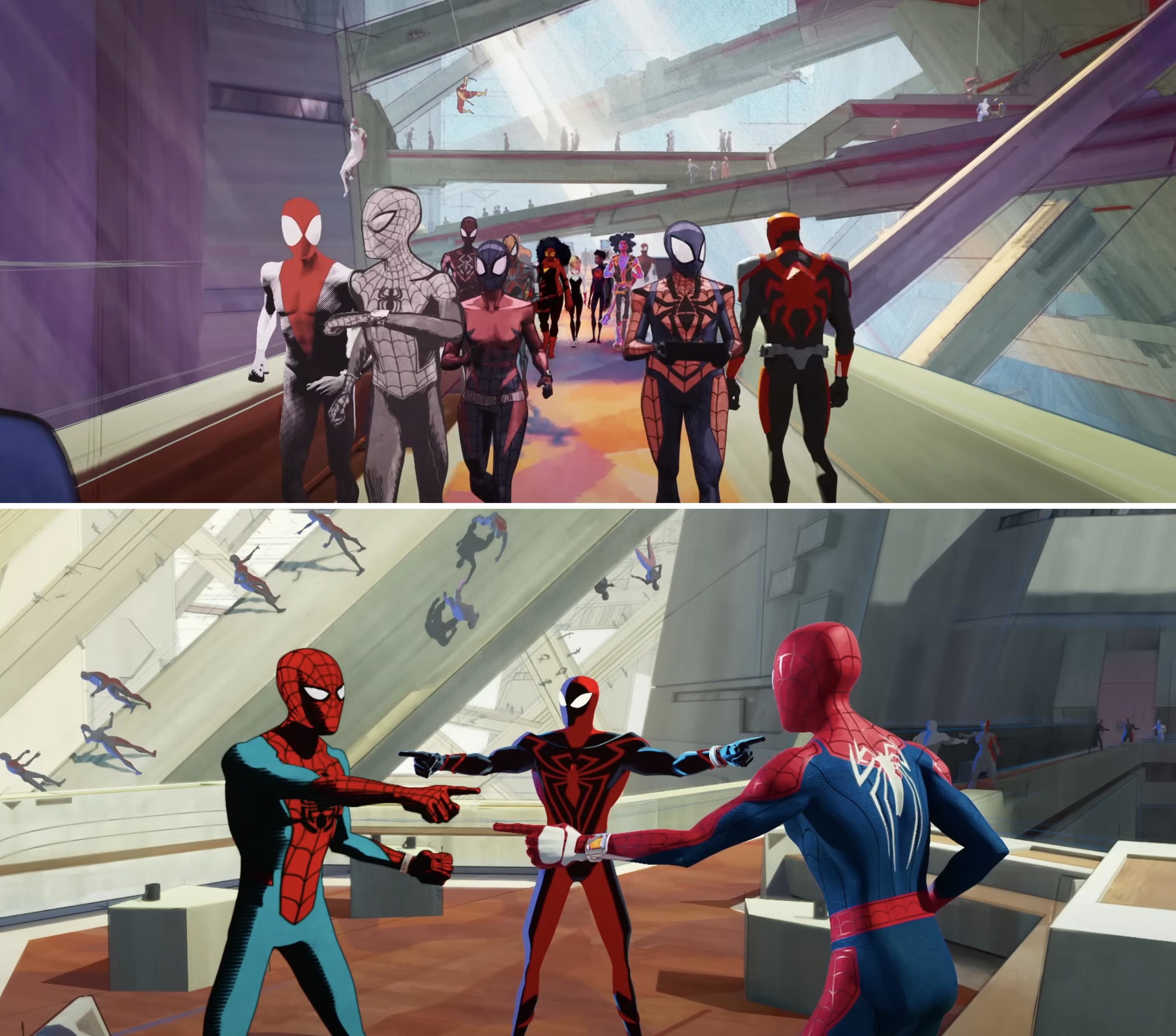 Spider-Man: Across the Spider-Verse Uses the Spider Society to