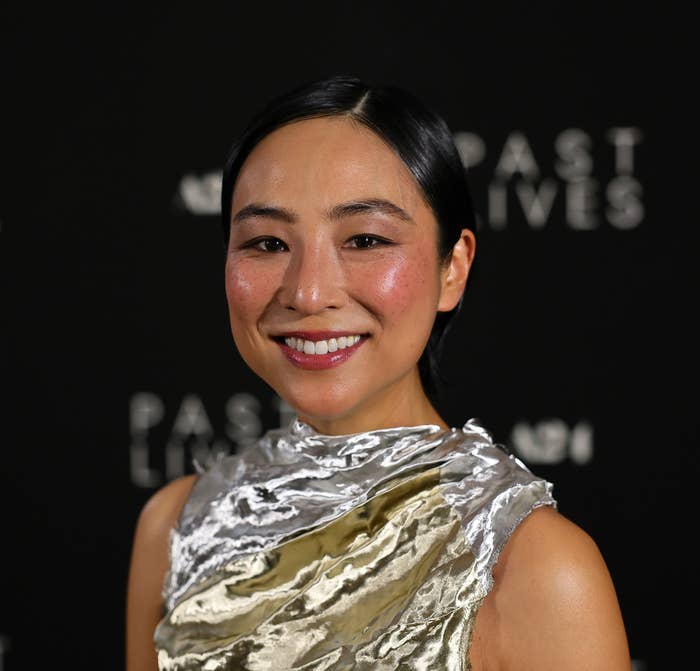 Greta Lee attends the &quot;Past Lives&quot; New York Screening at The Metrograph on May 31, 2023 in New York City