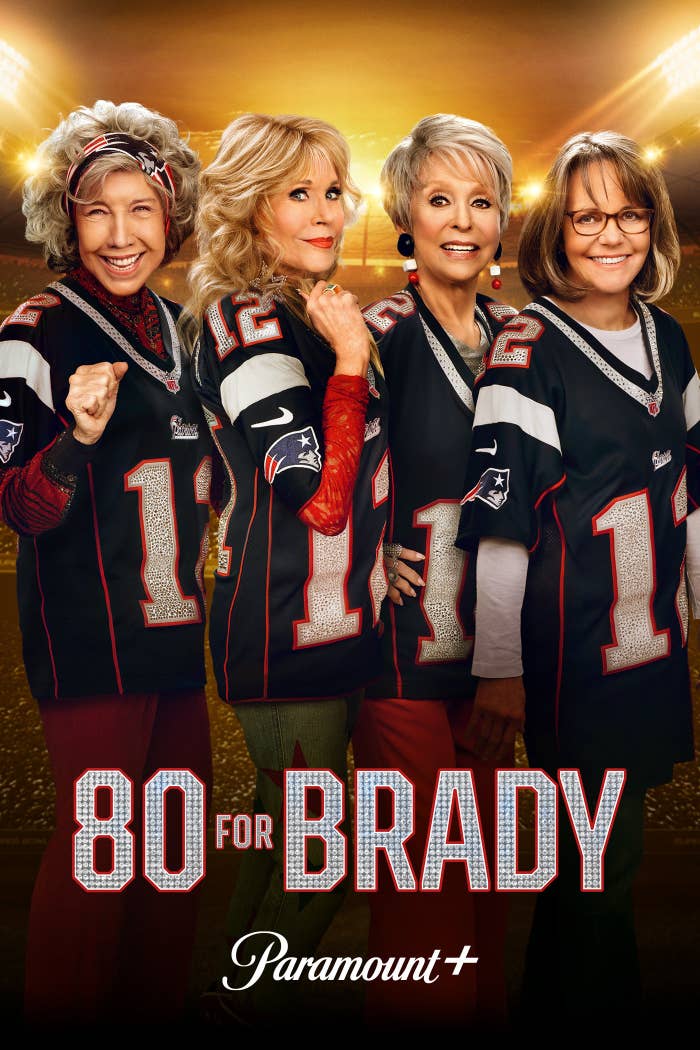 Movie poster for 80 for Brady