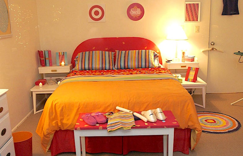 bedroom with every color