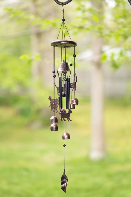 The cat windchime