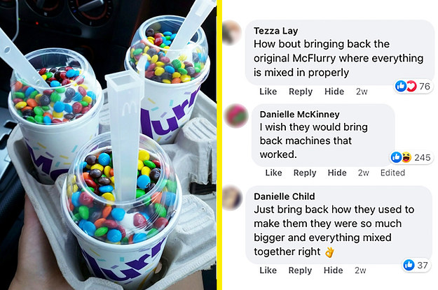 Mcflurry best sale maker mix