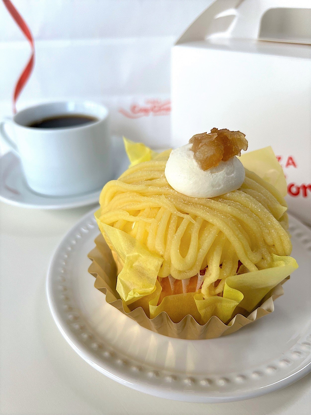 銀座コージーコーナーのおすすめのスイーツ「レモンブラン」