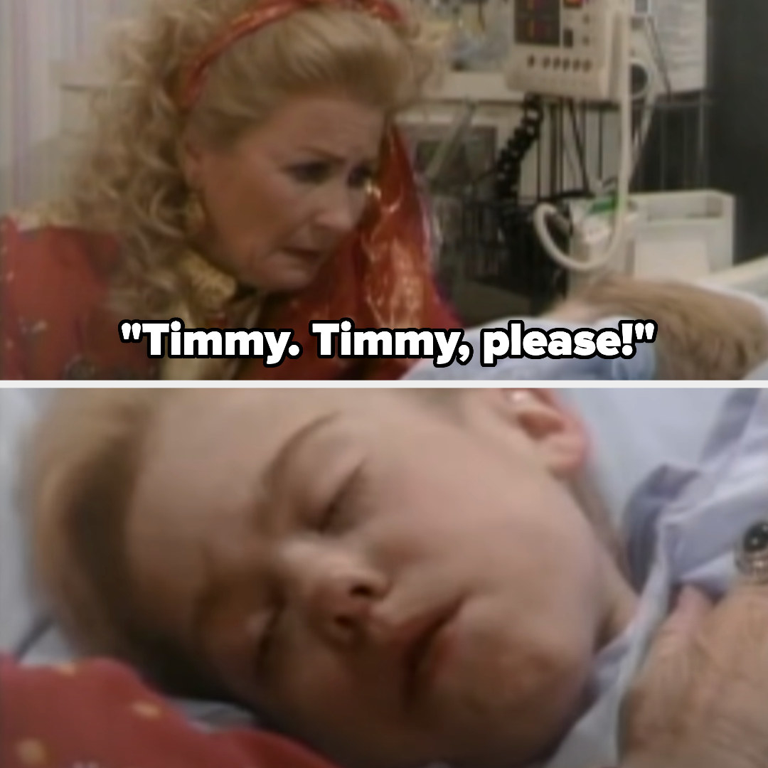 Timmy&#x27;s death scene on the soap opera