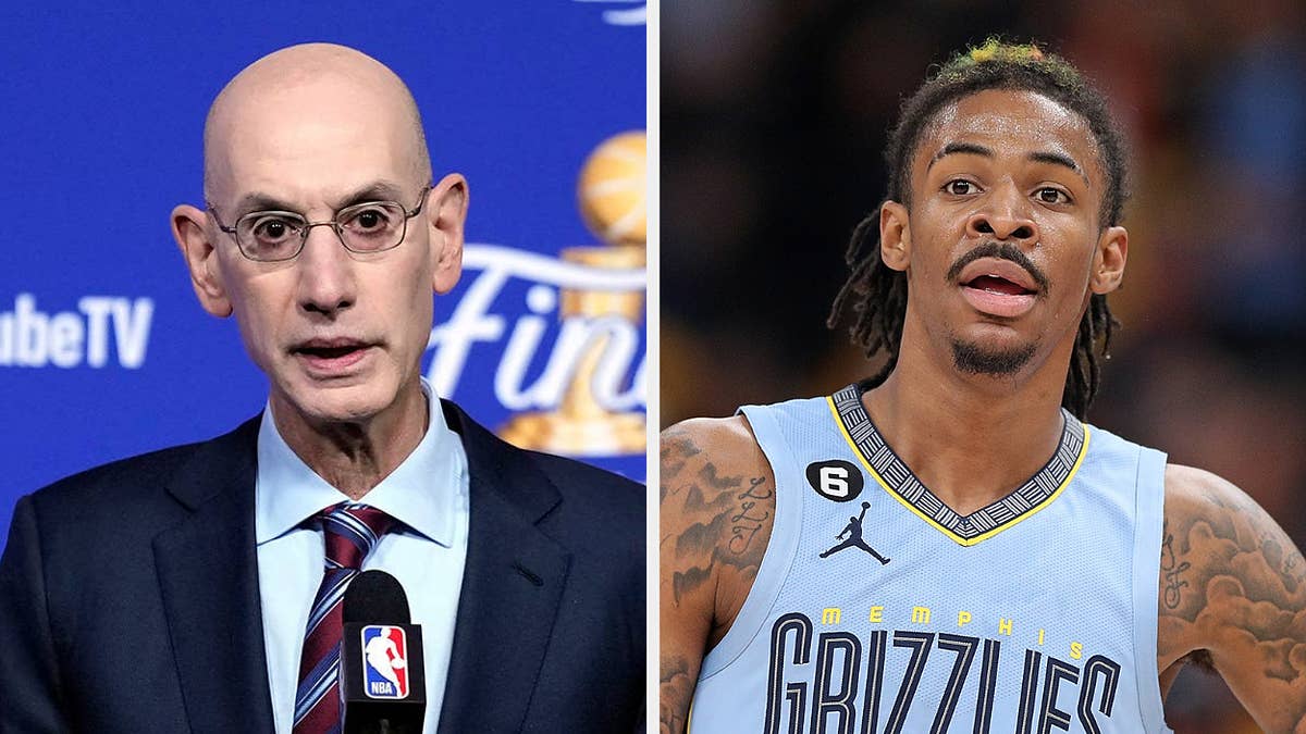 During an appearance on 'The Dan Patrick Show,' the NBA commissioner cracked a joke about Ja Morant "carrying."