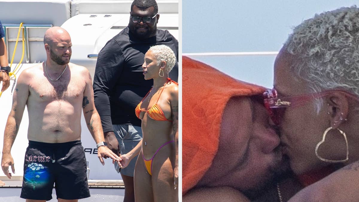 On a yacht in Los Cabos, Mexico, Doja Cat was photographed getting intimate with the former Vine star.