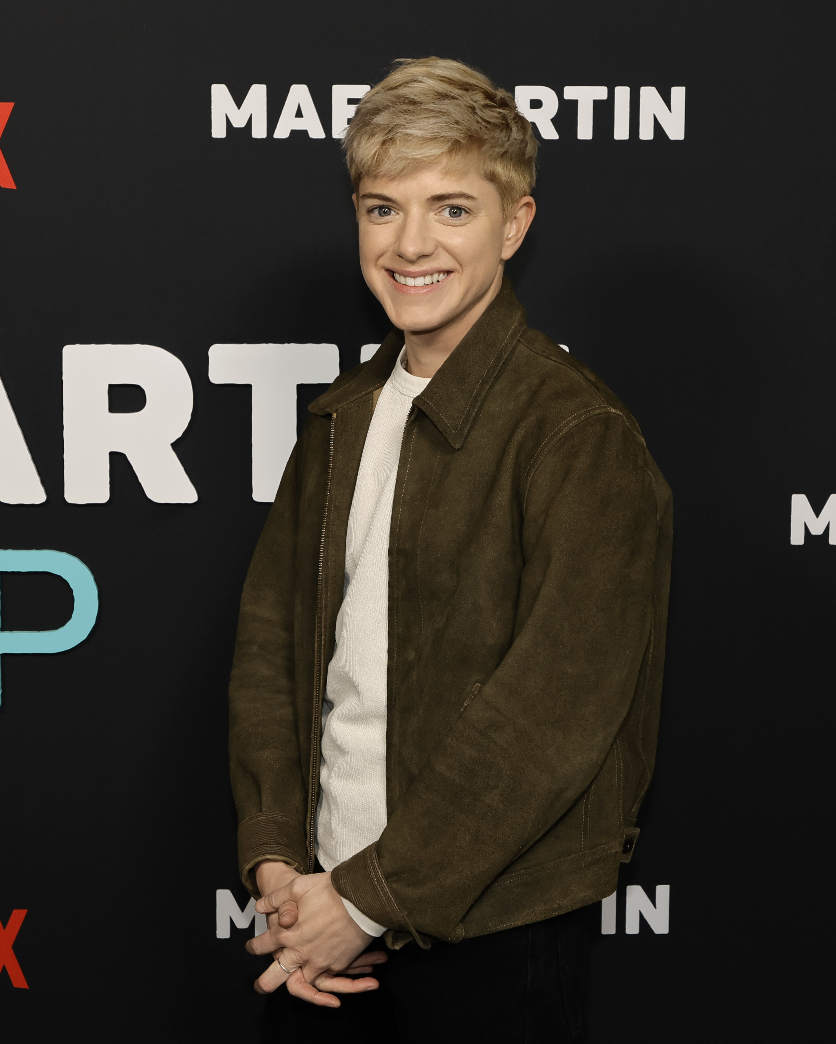 Mae Martin at the premier of their Netflix comedy special