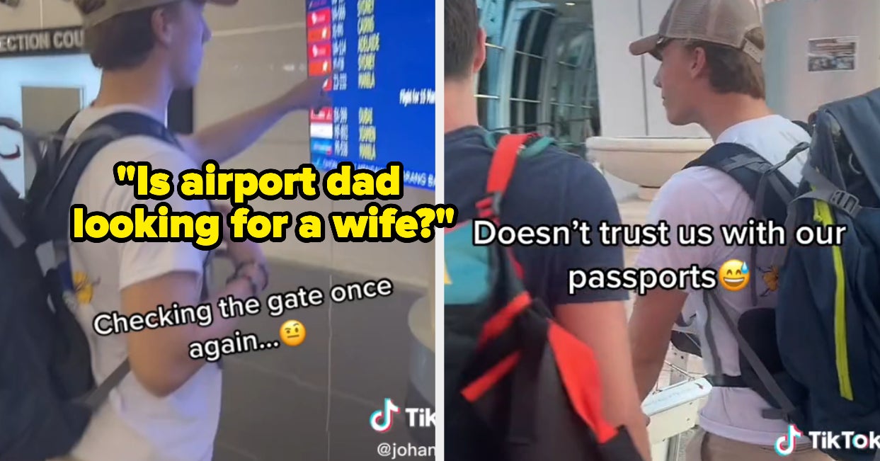 Viral Tiktok Airport Dad Video