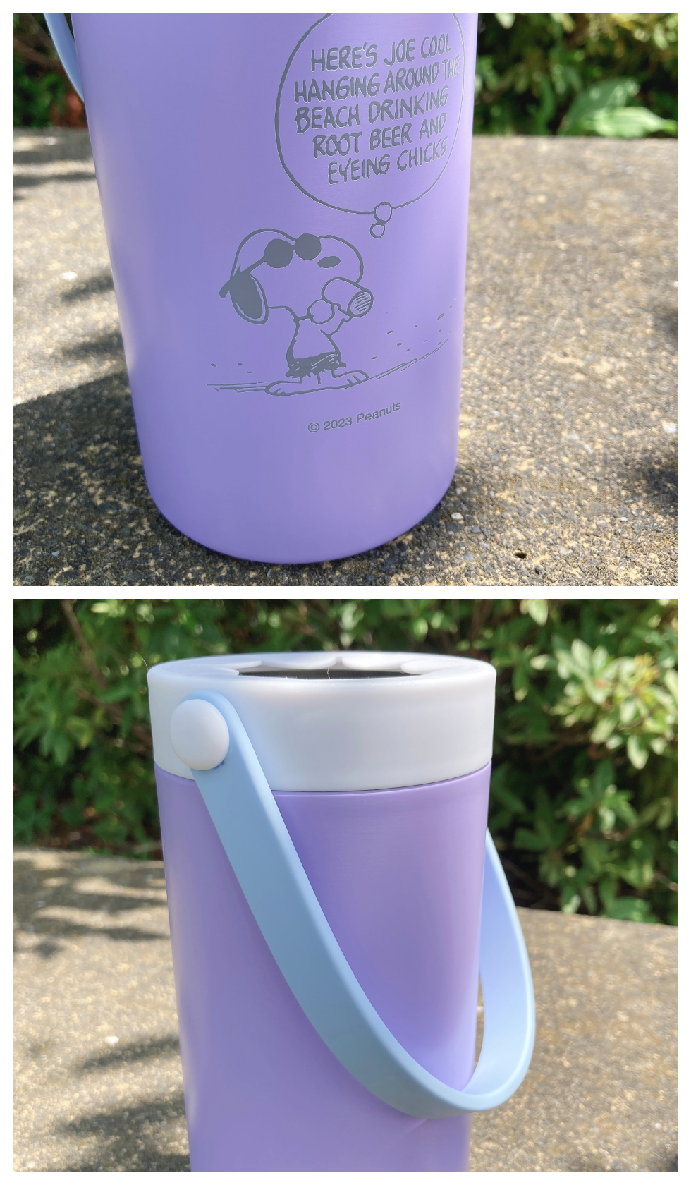 PLAZA（プラザ）のオススメの便利グッズ「スヌーピー PEANUTS ステンレス ペットボトルホルダー」