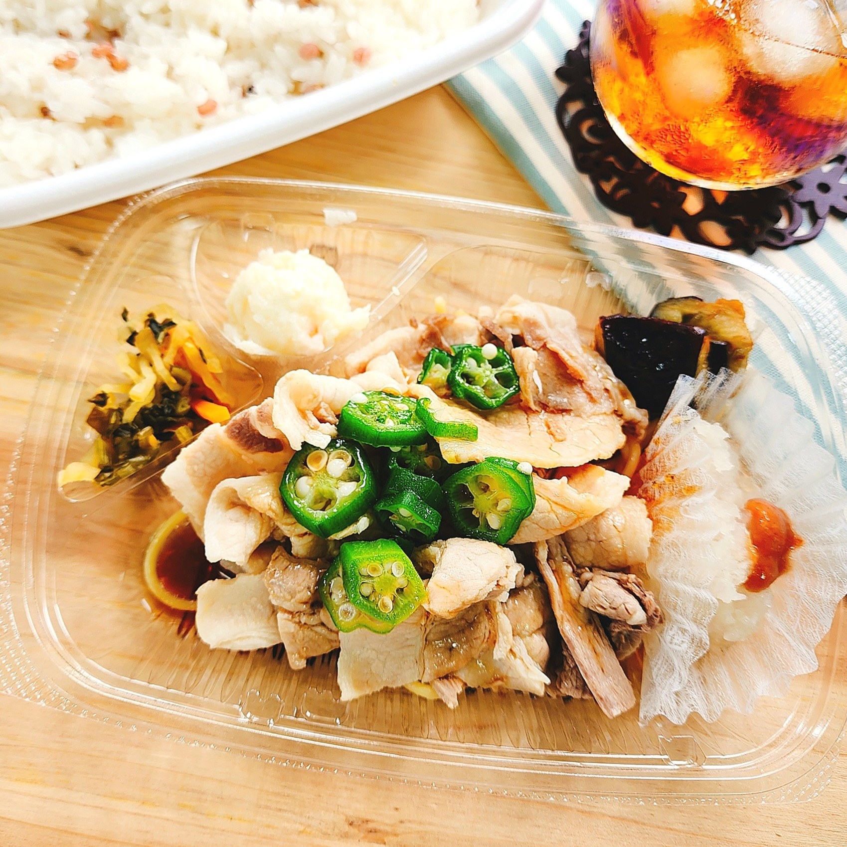 ほっともっとのおすすめ期間限定メニュー「梅おろし豚しゃぶ弁当」