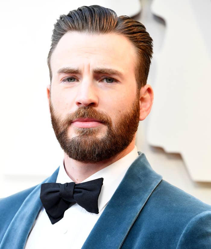 closeup of chris in a suit