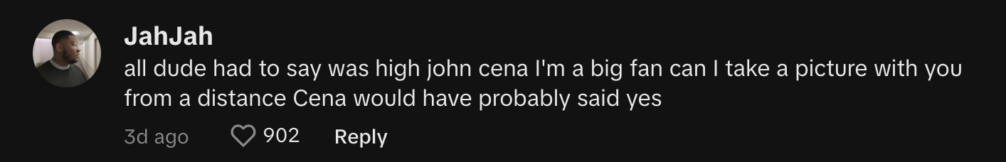 John Cena Fan Interaction Sparks Mixed Reactions