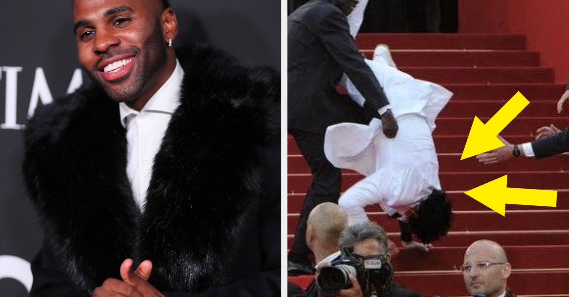 Jason Derulo Responded To The Hilarious Meme Of Him Falling Down The Steps At The Met Gala