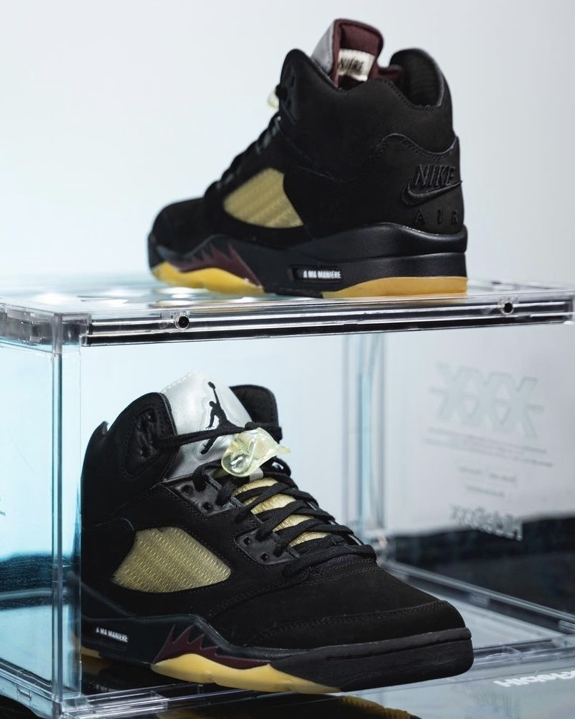 A Ma Maniére x Air Jordan 5 Black FD1330-001