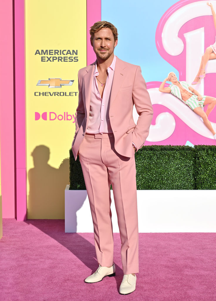 Ryan Gosling in pink