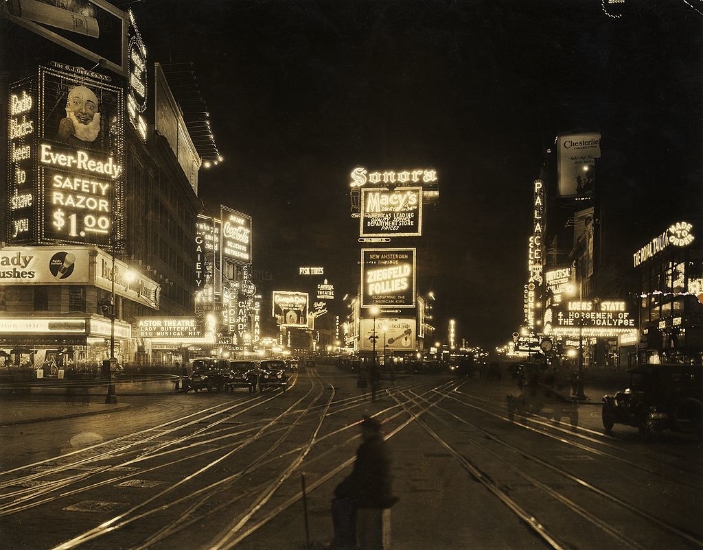 Times Square in 1921
