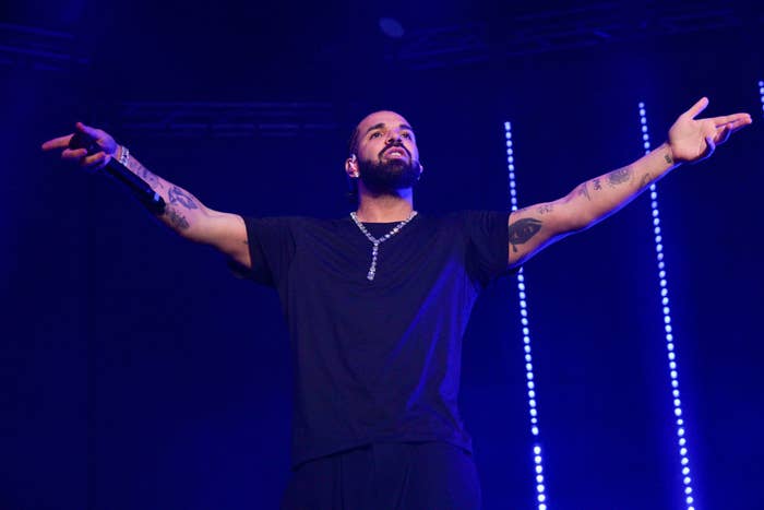 Rapper Drake performs onstage during &quot;Lil Baby &amp; Friends Birthday Celebration Concert&quot;