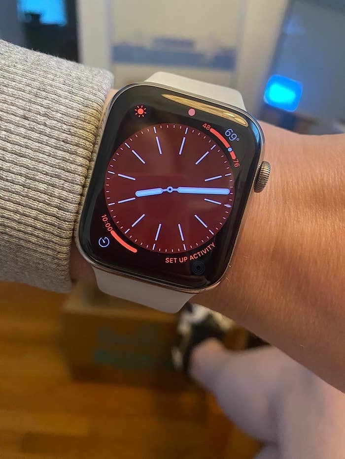 reviewer image of the Apple Watch series 8