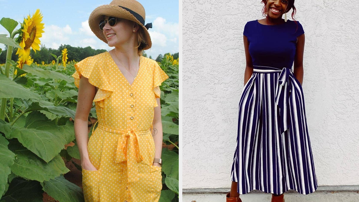 2 Ways to Wear a Yellow Floral Dress from Dressy to Casual - Sydne Style