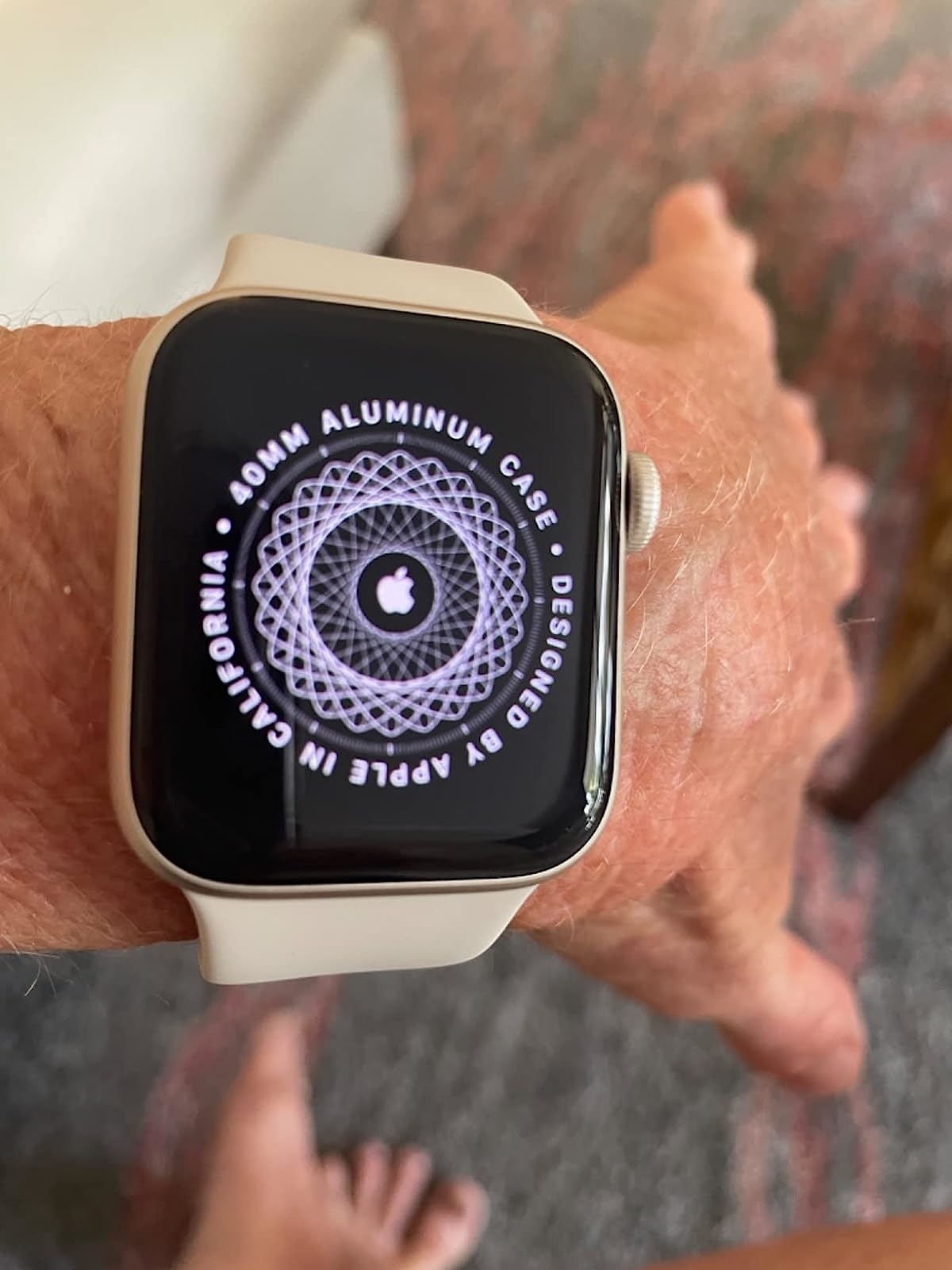 reviewer image of the apple watch