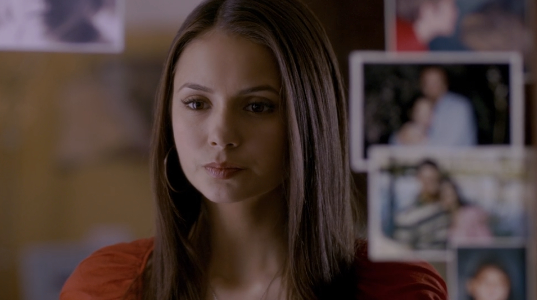 elena in the series premiere of the vampire diaries