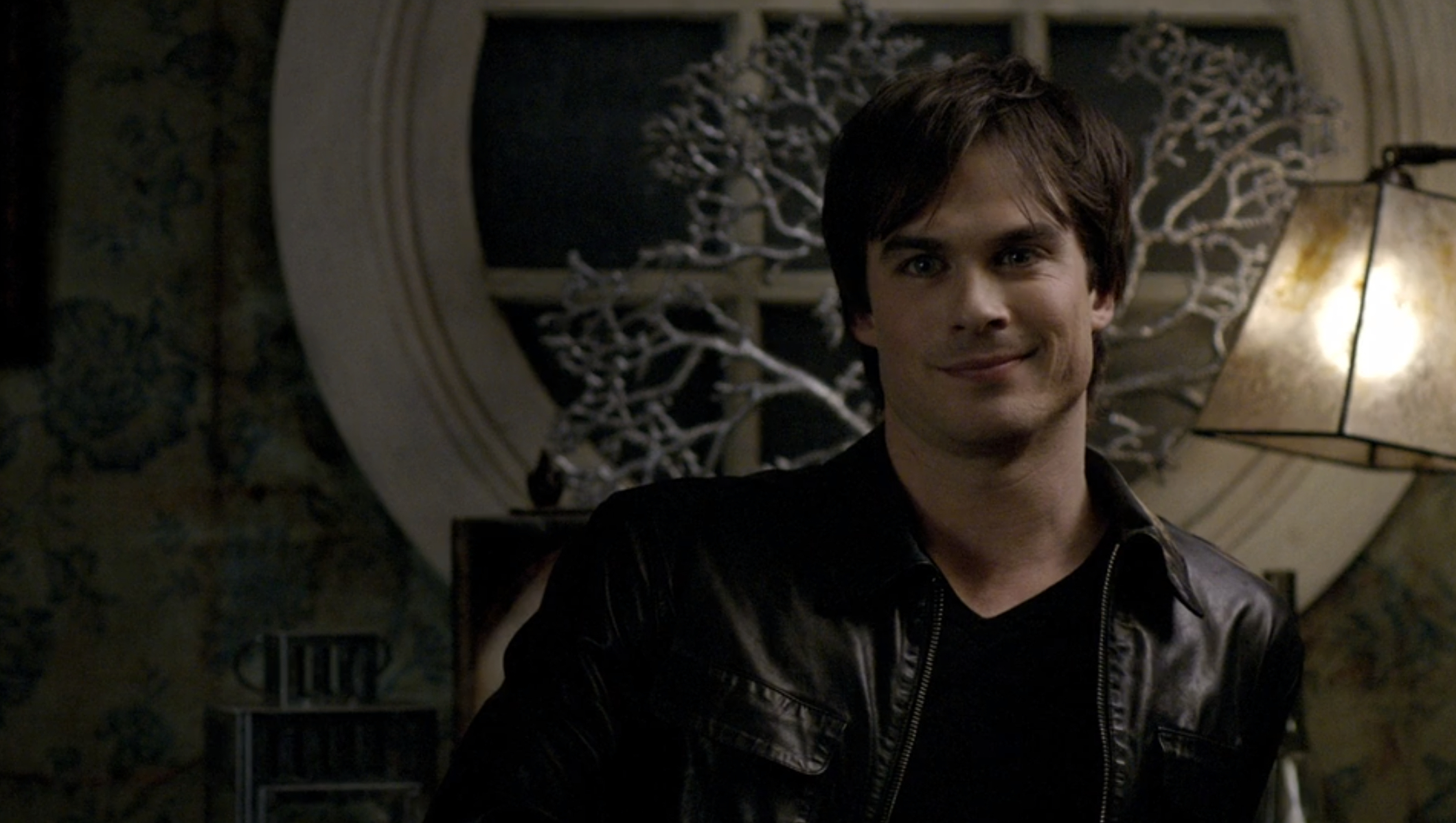 damon in the series premiere of the vampire diaries