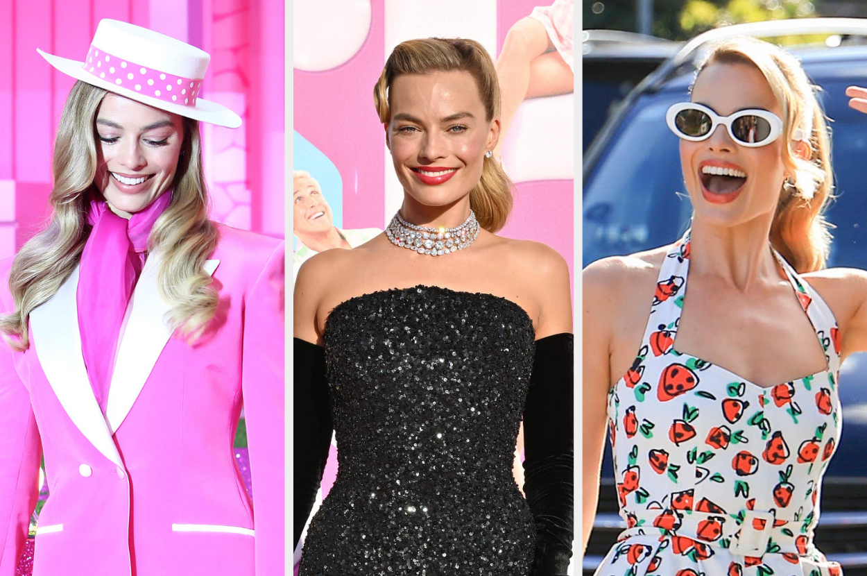 Here Is Every Single Iconic Look From Margot Robbie's 'Barbie