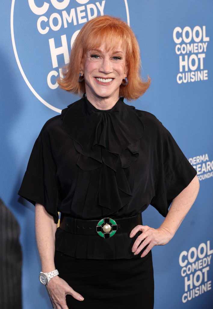 Closeup of Kathy Griffin