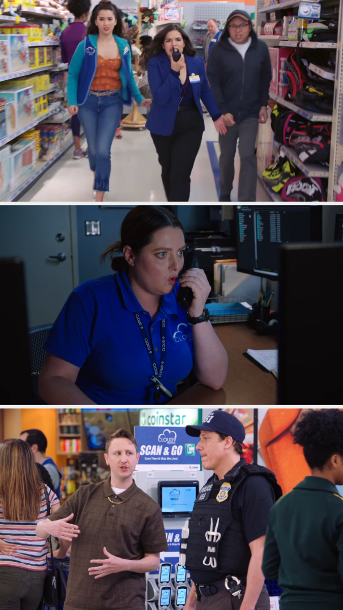 The Superstore team works together to help Mateo avoid ICE officers