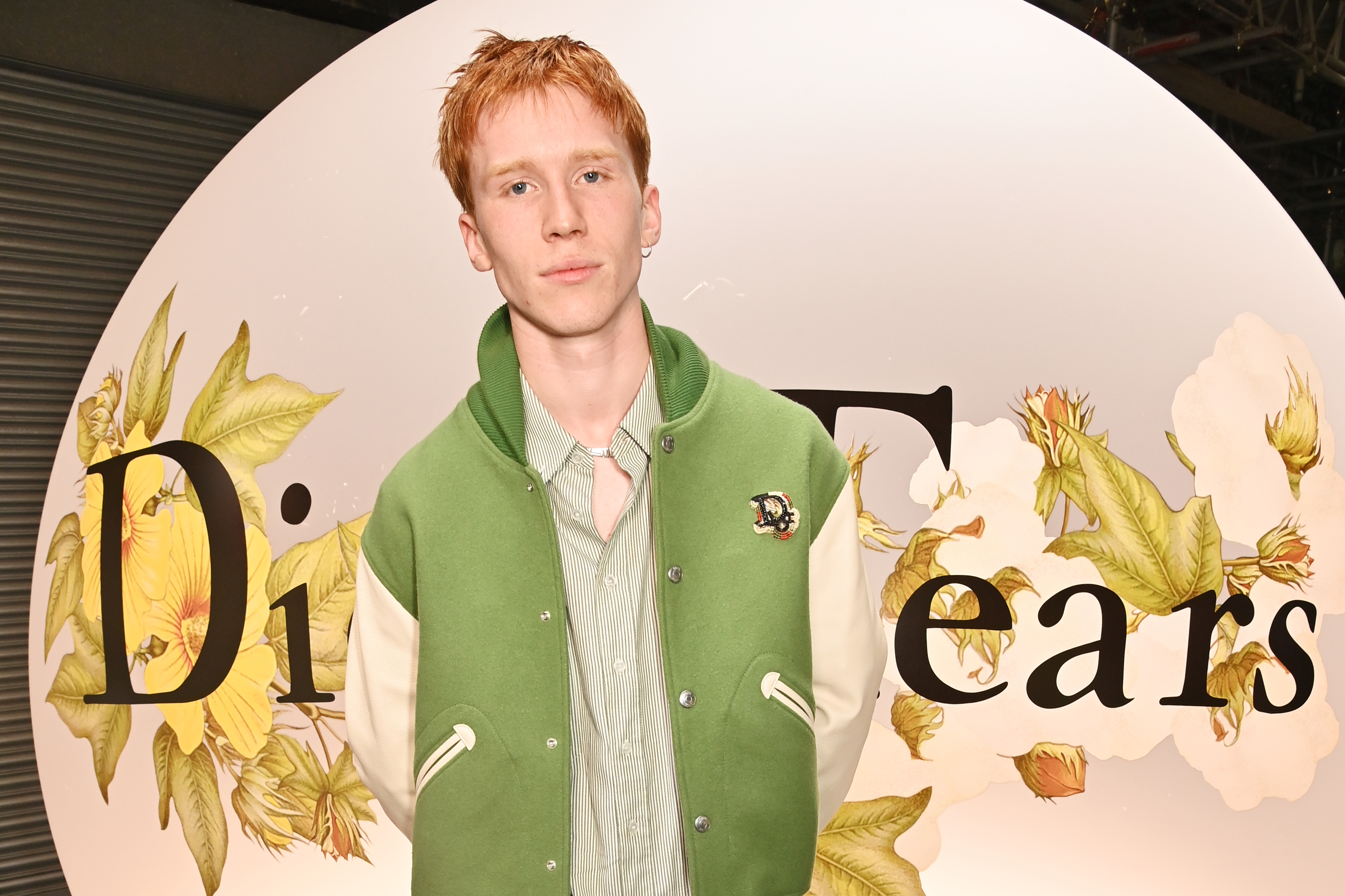 Luther Ford attends the Dior Tears pop-up launch party on July 8, 2023 in London, England