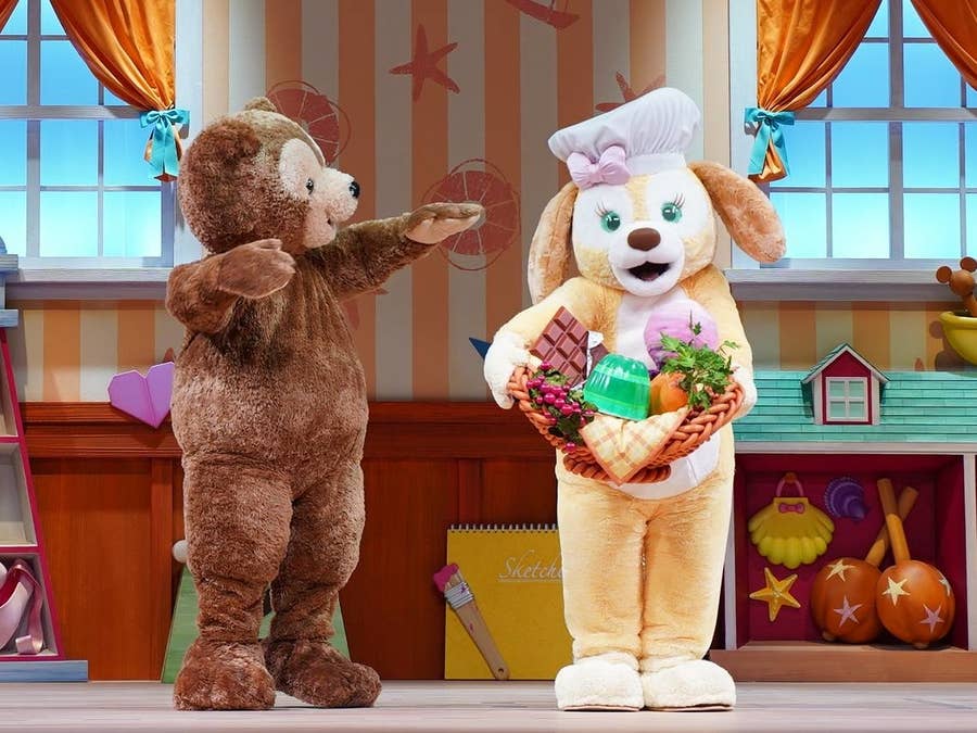 シェリーメイ カーテンホルダー リメイク ダッフィー Friends（TDS  